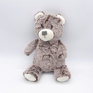 Animal Adventure Frosted Brown Teddy Bear Plush Soft Eyes and Nose 2016 13"